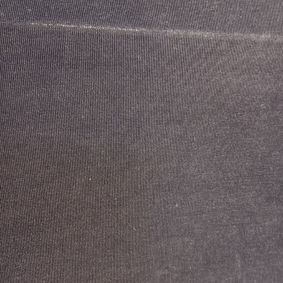 Frazier Lawrence Black Short Sleeve Fine Ribbed Mock Neck Top - Picture 2 of 4